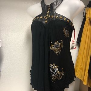 Beautiful sexy black tank top